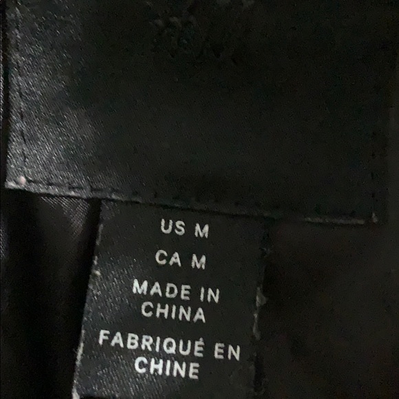 Biker jacket with custom neck design - Picture 4 of 6